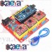 OkaeYa CNC Shield V4 Board + Arduino Nano Panel + A4988 Driver Plate